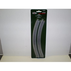 Unitrack Curved Track 45' 348mm (13 3/4") Radius (4pk)