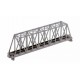 Unitrack Single Truss Bridge - 248mm (9.75") Gray